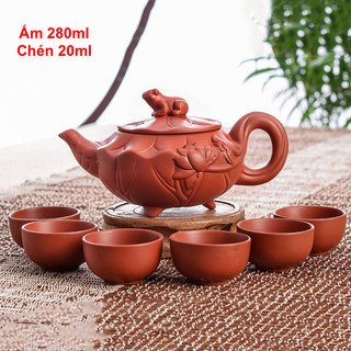 ẤM TỬ SA NGHI HƯNG KÈM 6 CHÉN