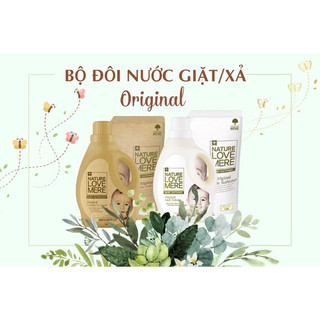 NƯỚC GIẶT HƯƠNG THẢO MỘC ORIGINAL DỊU NHẸ NỘI ĐỊA HÀN NATURE LOVE MERE CHAI/TÚI