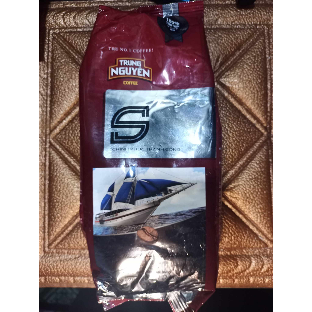 Cà phê chinh phục chữ S Trung Nguyên gói 500gr.
