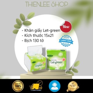 Khăn giấy Let green 10x21