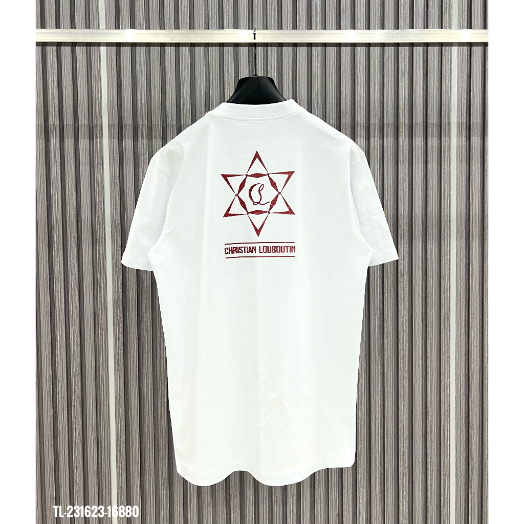 Áo Thun Nam Nữ Họa Tiết Logo Đôi Môi Kim Tuyến Cao Cấp - Áo Phông Siêu Cấp Chất Cotton Cổ Bo Dày Dặn trend hè 2023