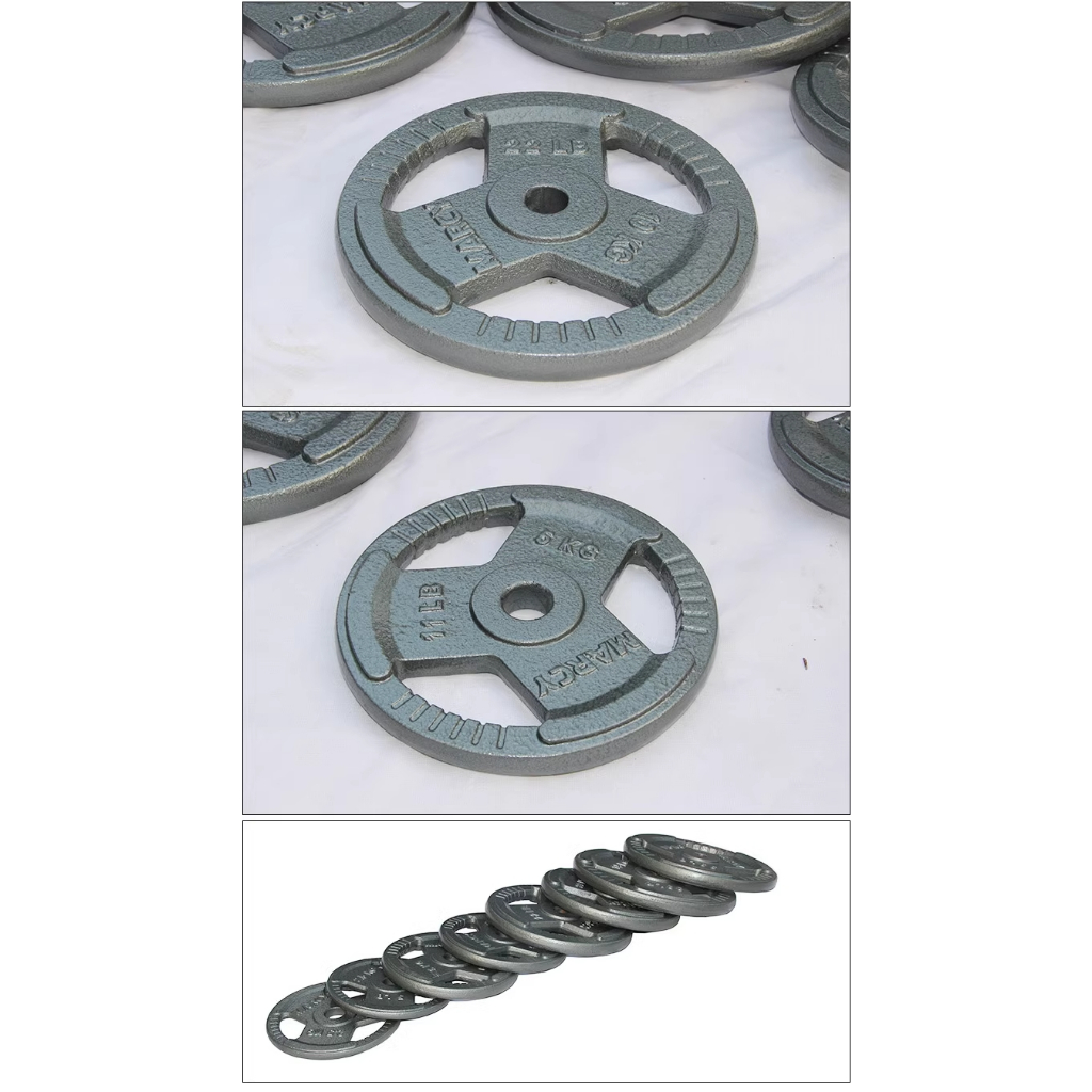 Tạ đĩa Gang bọc cao su FEIERDUN-KB-10 phi 50- Loại 10kg