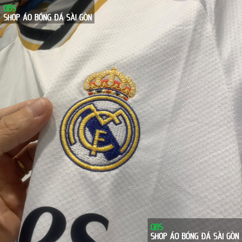 Bộ áo bóng đá clb Real Madrid sân nhà 23/24 vải thái cao cấp