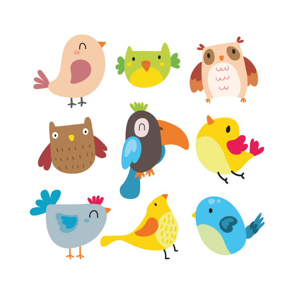 Sticker UV DTF chống nước trang trí bình nước, chén ăn cho bé