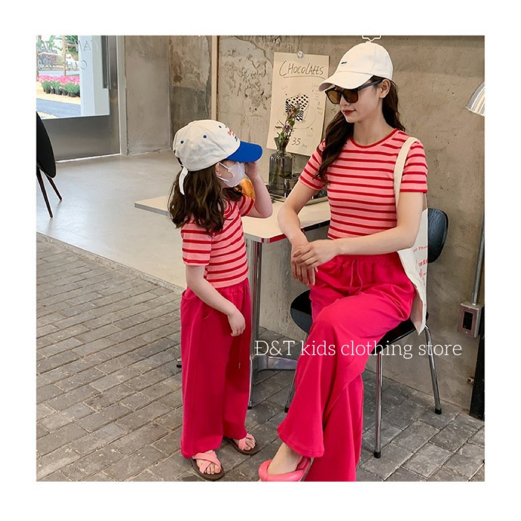 Bộ đồ mẹ bé dạo phố full size 10 - 65kg