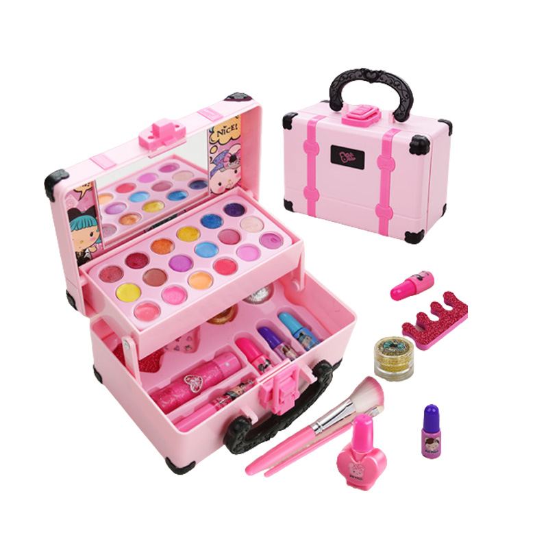 Bộ mỹ phẩm đồ chơi trang điểm 33 món không độc hại thích hợp cho bé