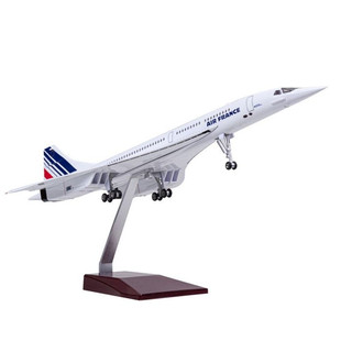Mô hình tĩnh, mô hình kim loại máy bay siêu thanh air france concorde 47cm tỷ lệ 1:125