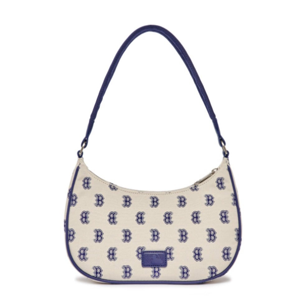 Túi MLB Monogram Jacquard Shoulder Bag Boston Red Sox 3ABQS012N-43BGL