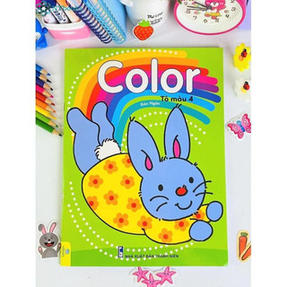 Combo 4 cuốn Sách Color - Tô Màu