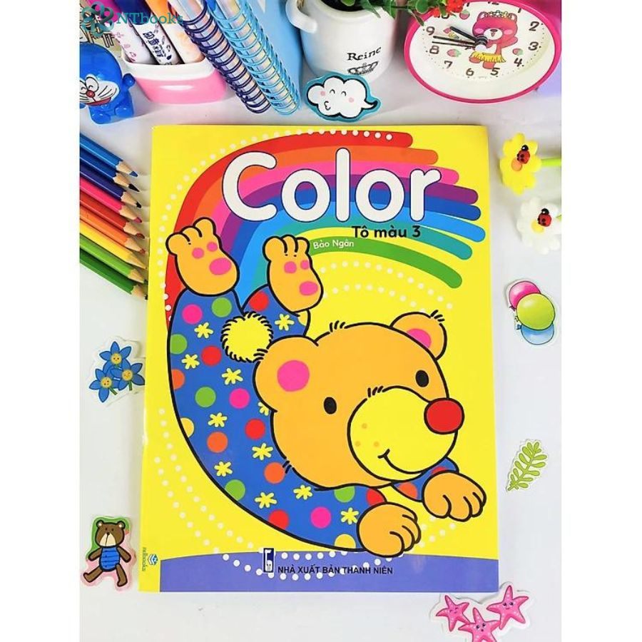 Combo 4 cuốn Sách Color - Tô Màu