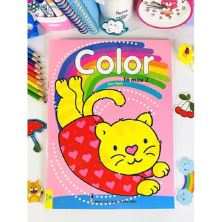Combo 4 cuốn Sách Color - Tô Màu