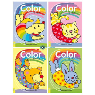 Combo 4 cuốn sách color - tô màu