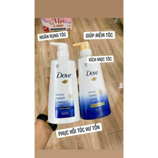 Dầu gội, dầu xả dove 450ml thái lan