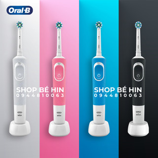 Bàn chải điện Oral B Vitality 100 Cross Action Đức chuẩn, Bàn chải đánh răng Oral-B, chế độ hẹn giờ 2 phút