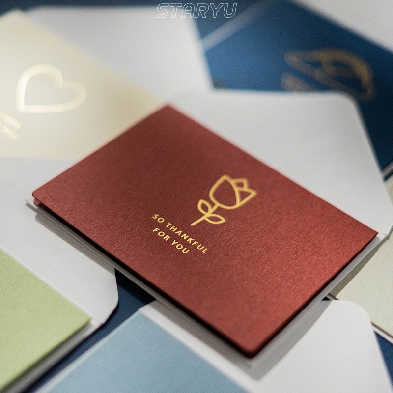 THIỆP SINH NHẬT CHÚC MỪNG 2 MẶT MÀU SẮC