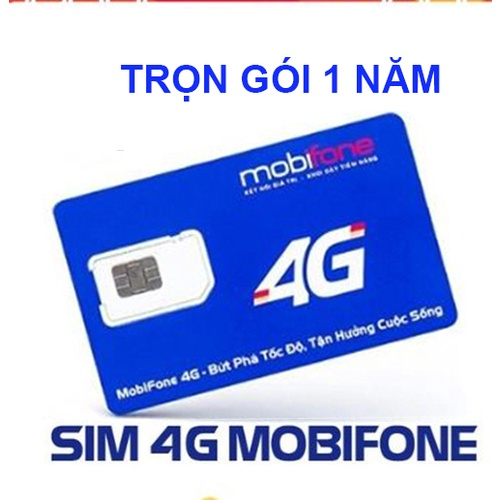 Sim 4G mobifone gói mdt255 3GB / tháng trọn gói 1 năm sử dụng 4G tốc độ cao không cần nạp Tiền