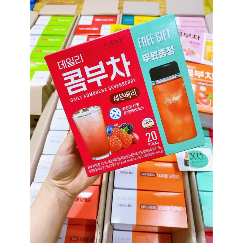 TRÀ KOMBUCHA TRÁI CÂY HÀN QUỐC