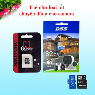 Thẻ nhớ 32GB/64GB/128GB chính hãng, chuyên dùng cho camera , điện thoại, máy ảnh