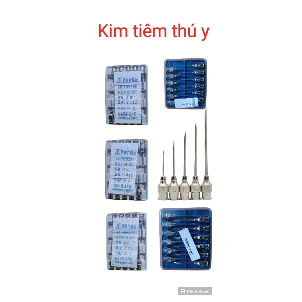 1 vĩ Kim tiêm thú y