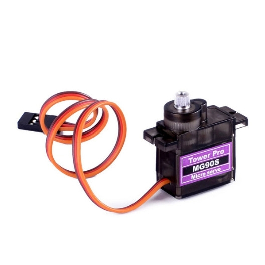 Động Cơ MG90S, Bán Răng Cao Su, 180 Độ