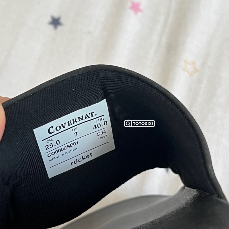 Dép Covernat in logo chữ C chính hãng đủ bill