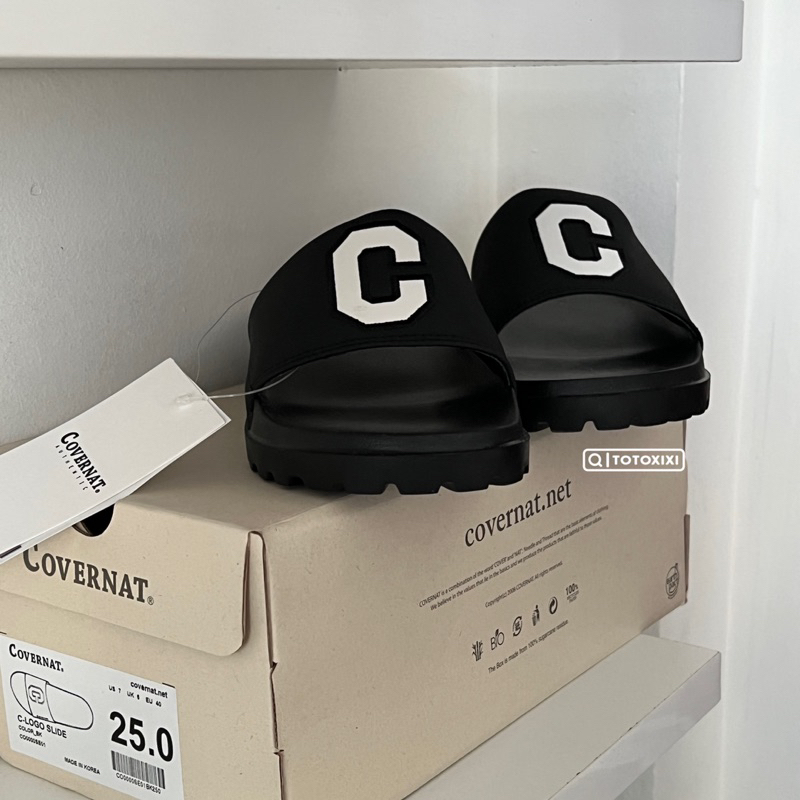 Dép Covernat in logo chữ C chính hãng đủ bill