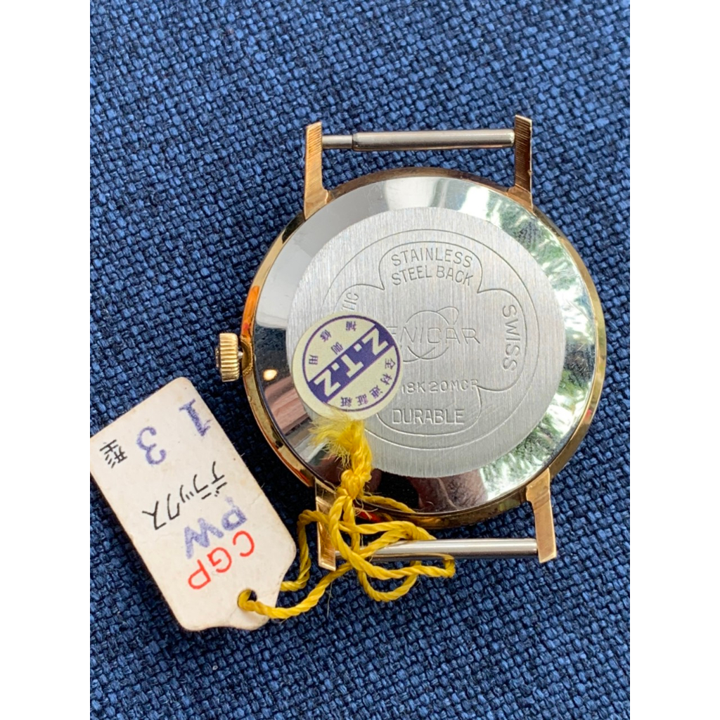 Đồng hồ nam Enicar cơ cót, 17 jewels của Thụy