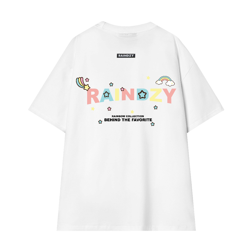 Áo thun local brand form rộng, áo phông tay lỡ unisex nam nữ RAINDZY ATL024