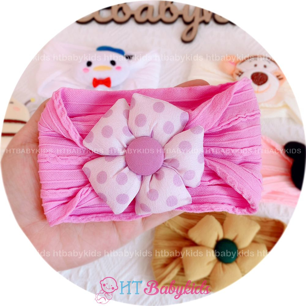 TỔNG HỢP CÁC MẪU BĂNG ĐÔ BẢN TO Hình Thú Dễ Thương, Turban Vải Thun Gân Cho Bé