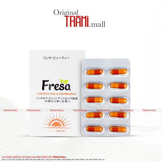  Viên Uống Trắng Da Chống Nắng Fresa Hebora Hộp 90 Viên Nhật Bản.