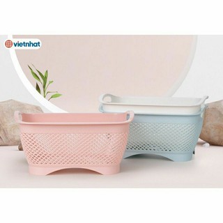 Rổ vuông kiểu Hàn đựng rau củ quả siieu xinh