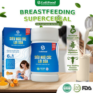 LoliFood Breastfeeding Supercereal Nutritional Supplement, Providing Perfect Nutrition for Mom and Baby 500g