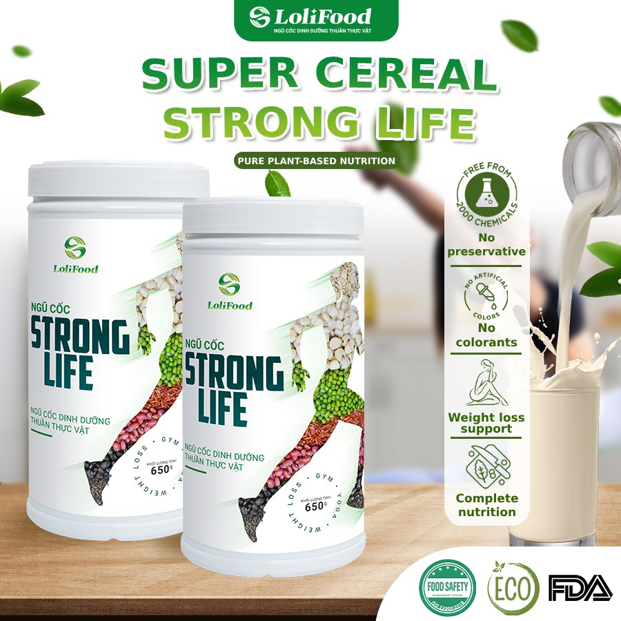 Lolifood Stronglife Nutritional SuperCereal Gym Powder 650g