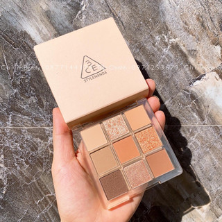 Có sẵn - Bảng phấn mắt 3CE Butter Cream Eye Palette tone nâu ấm siêu xinh