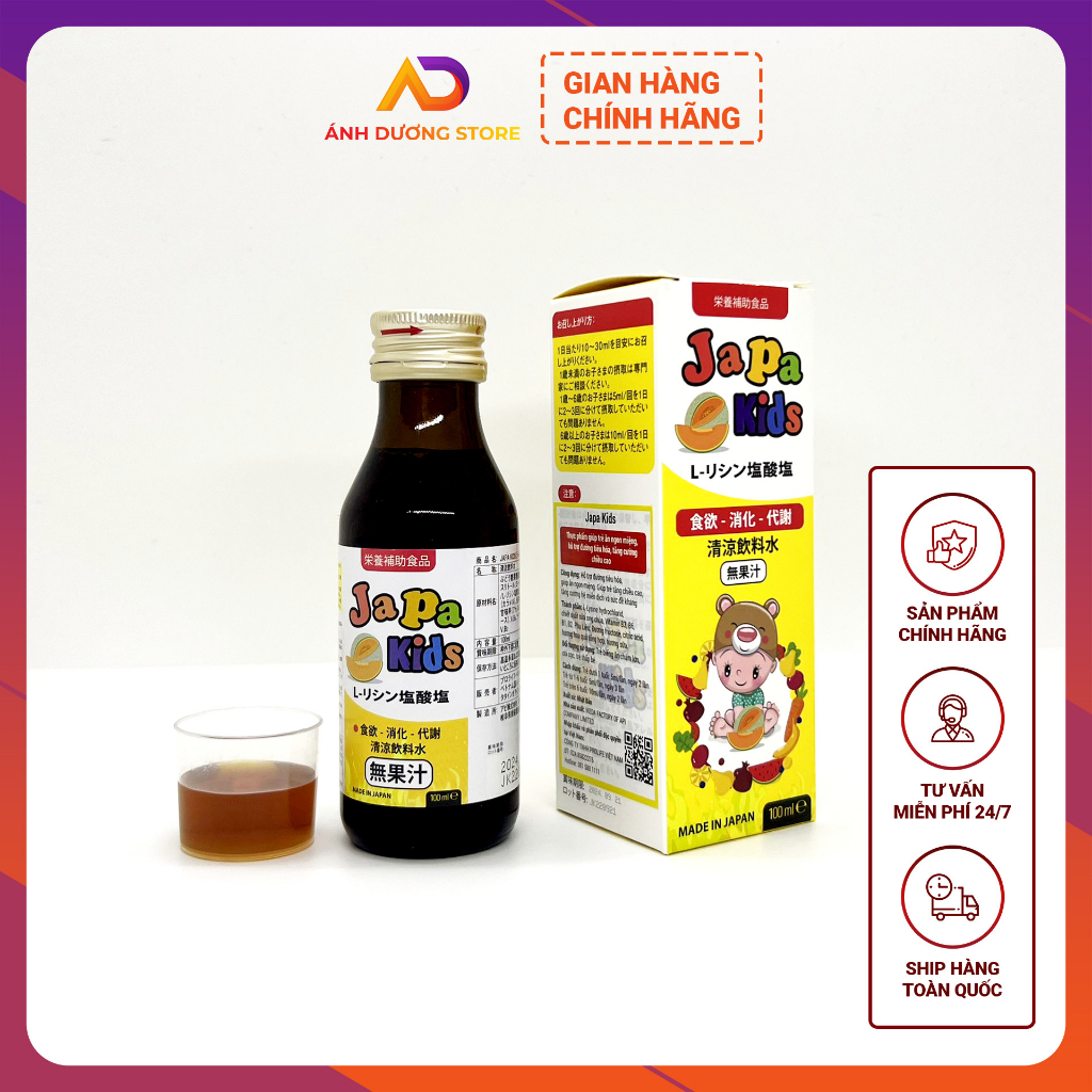 Siro ăn ngon cho bé Siro ăn ngon tăng cân cho bé Japa Kids Uy Tín Làm Đầu