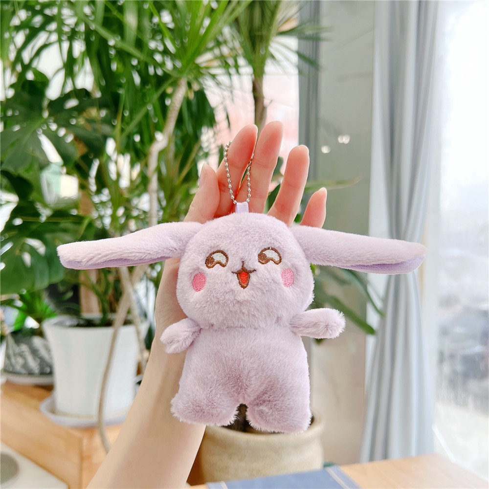 Gấu bông có móc treo xinh xắn, thú nhồi bông treo cặp sách, balo, móc khoá