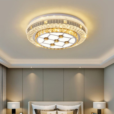 Đèn trần MONSKY AGNES D500 hiện đại với 3 chế độ ánh sáng trang trí nội thất sang trọng
