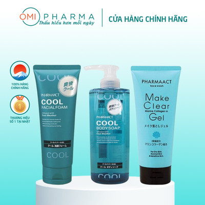 Combo Pharmaact Sảng Khoái Mát Lạnh - Chăm Sóc Toàn Diện Cho Phái Mạnh