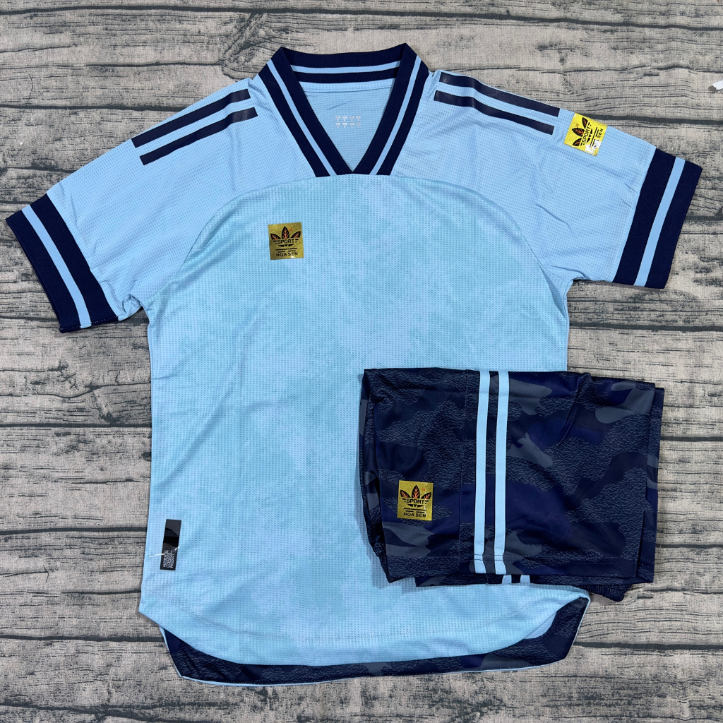 ÁO QUẦN THỂ THAO LOGO HOA SEN-VẢI GAI THÁI SIÊU CẤP