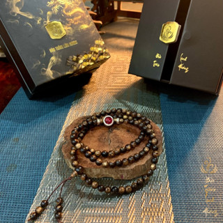 Vòng Tay Trầm Hương Mix Charm Bạc Chuỗi 108 Hạt Đeo Cổ Tự Nhiên 4 6 8ly - BẢO TRẦM LINH HƯƠNG Quà Tặng Nam Nữ - 108 Sánh