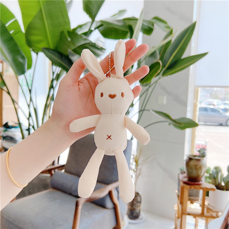 Gấu bông có móc treo xinh xắn, thú nhồi bông treo cặp sách, balo, móc khoá