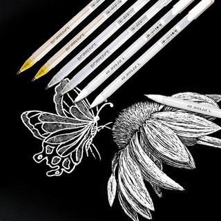 Bút gel nước borrence ngòi 0.8mm qnshop handmade
