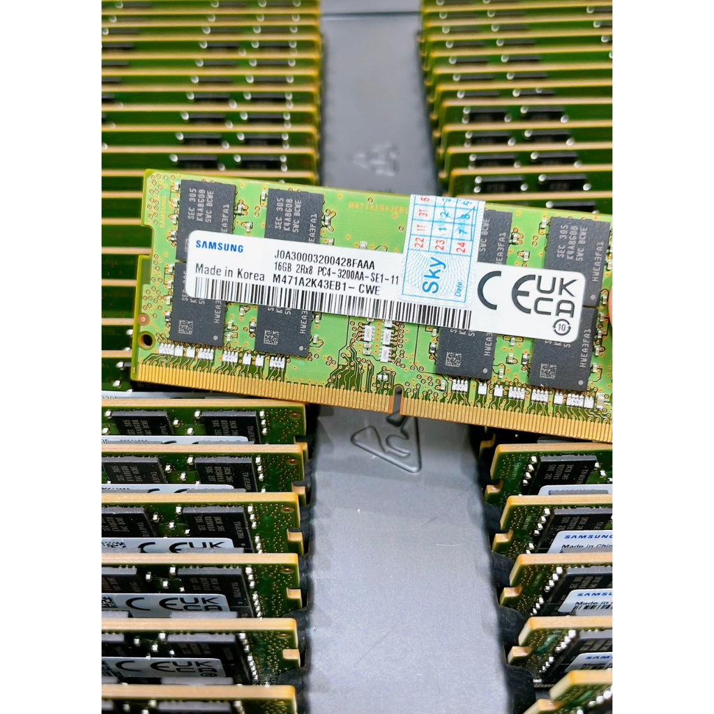 Ram Samsung 16GB  3200MHz DDR4 Laptop - Bảo hành 36 tháng 1 đổi 1