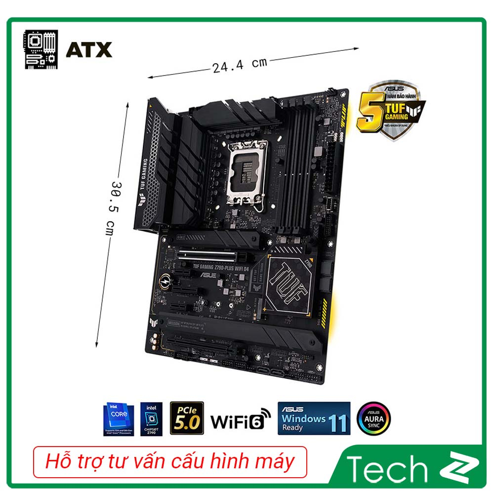 Mainboard Asus TUF GAMING Z790 PLUS WIFI