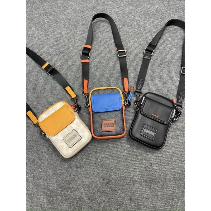 Túi đeo chéo Nam Nữ COACH MINI Hoạ tiết cao cấp