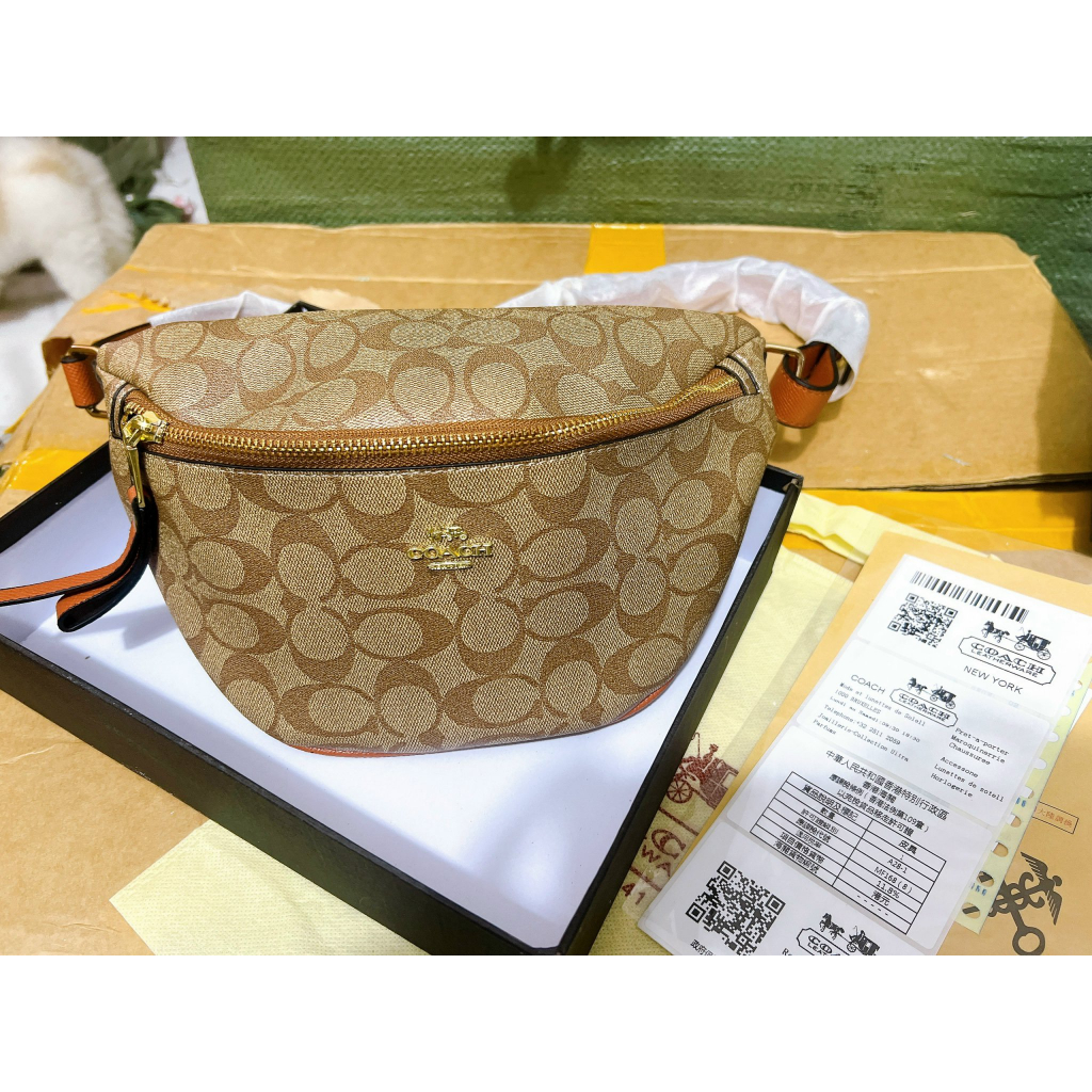 Túi đeo chéo Nam Coach bao tử bumbag fullbox size 24