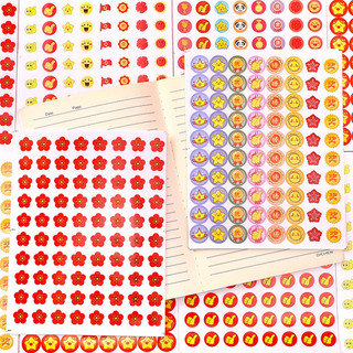 Bộ 10 sticker dán Like cup vàng ngôi sao