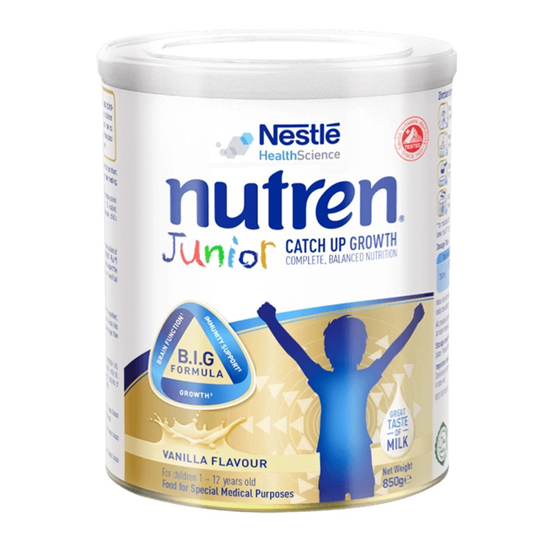 SỮA BỘT NUTREN JUNIOR 400g/850g CHO TRẺ SUY DINH DƯỠNG, THẤP CÒI TỪ 1 đến 12 tuổi