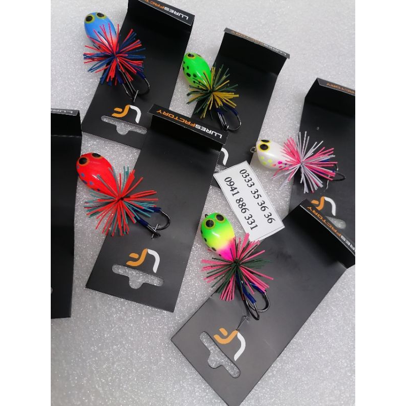 Nhái lắc, Nhái Nhảy ,Nhái gỗ FACTORY Dài 3,1cm, nặng 5,4g