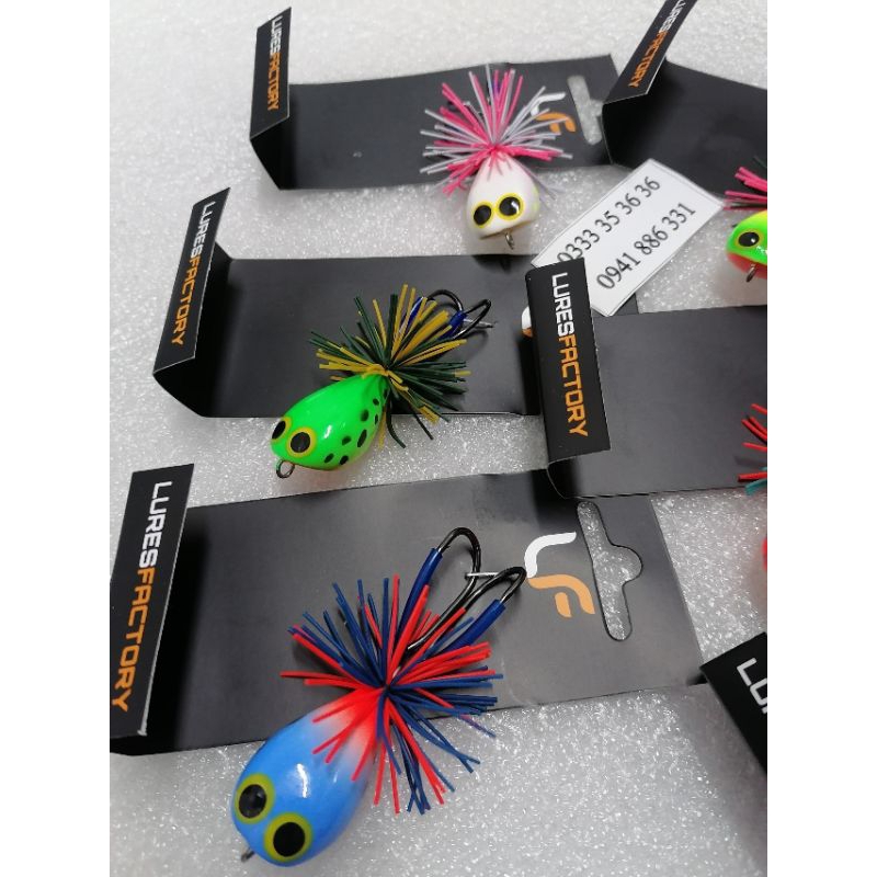 Nhái lắc, Nhái Nhảy ,Nhái gỗ FACTORY Dài 3,1cm, nặng 5,4g